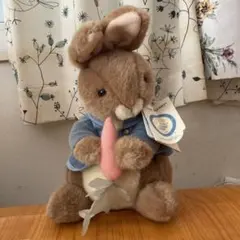 eden社 ピーターラビット ぬいぐるみ レトロ 3体セット - メルカリ