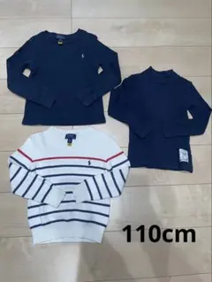 Ralph Lauren長袖カットソー 3点セット 110cm