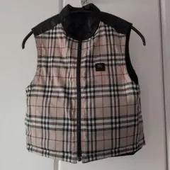 BURBERRY LONDON☆リバーシブル☆薄手ベスト☆130