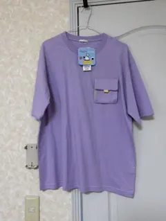 GU シナぷしゅ x GU baby Tシャツ M パープル