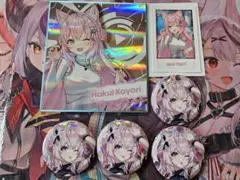 ホロライブ EXPO fes 色紙 チェキ 缶バッジ セット 博衣こより