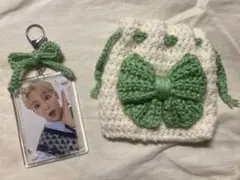 JO1 與那城奨　ハンドメイドトレカケース＆リボン巾着