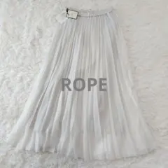 ROPE ロペ 【新品タグ付き】ロングプリーツスカート 36 ウエストゴムのサムネイル