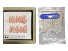 花柄ネイルチップセット XS