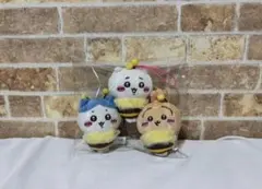 ミツバチのぬいぐるみ3体セット