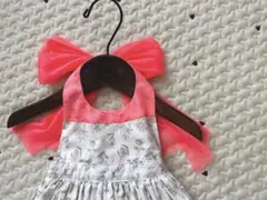 marlmarl マールマール　ベビー　エプロン　花柄