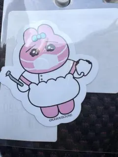 おぱんちゅうさぎ　キャラクターステッカー　歯医者　しまむら