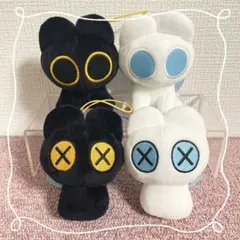 しろろとくろろ マスコット 全4種セット