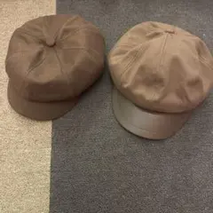 2点セット　大人フリーサイズの帽子