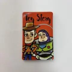トイ・ストーリー ピンバッジ ウッディとバズ