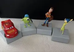 PIXAR／ハッピーくじ ／A賞／4体セット