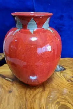 県無形文化財 花瓶 鳥羽硬忍 金剛石目塗 高級 花瓶 壺 - メルカリ