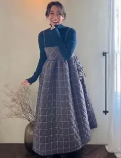 ロージーモンスター　キルティングワンピース 2025年最新】ロージーモンスター キルティングワンピースの人気