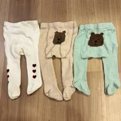 タイツ（petit main、GAP）3点セット