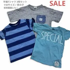 キッズ 半袖Tシャツ 3枚セット 110 BREEZE F.O.KIDS