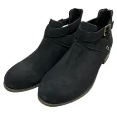 【極美品】スケッチャーズ (23.5) ショートブーツ バックジップ 希少