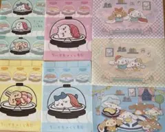 くら寿司 シナモロール 3枚ちいかわ4枚　セット　クリアファイル　コンプ