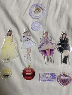 FRUITS ZIPPER 仲川瑠夏 アクスタ5個セット(アクスタの枠付き)