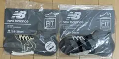 new balance スニーカーソックス Mサイズ 23-25cm 2種セット