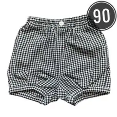 匿名配送❤️Cottoli ベビー ショートパンツ チェック柄 90cm