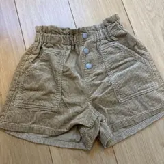 GU コーデュロイ 半ズボン 120