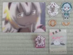 メイドインアビス　5点セット　アクリルスタンド　ミニクリアファイル　クリップのサムネイル