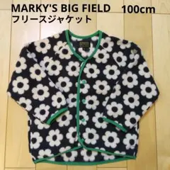 MARKEY'S BIG FIELDフリースジャケット　100cm花柄マーキーズ