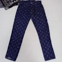 Z*o様 EVISU 岡山製品 5500 カモメ総柄 ジャガード デニム34 - メルカリ