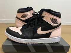 Nike Air Jordan 1 ブラック/ピンク ハイカット