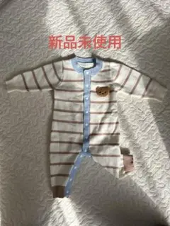 新品　SHEIN クマロンパース 6-9m 男の子 70cm 80cm