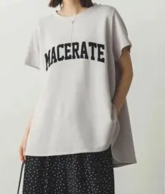 ぞうねこちゃんねる♪ソフトダンボール素材ロゴフレアTシャツ