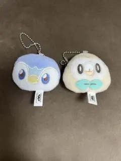 ポケピース　ポッチャマ　モクロー　マスコット