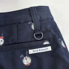 《美品》レア　【ジャックバニー】ドラえもんコラボ　ゴルフウェア S ネイビー