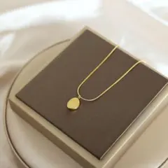 ネックレス コインスネーク ゴールド サージカルステンレス ギフト プレゼント