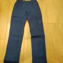 ワークマン　FieldCore エアロストレッチクライミングパンツキッズ　デニム