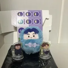 忍たま乱太郎 くるみたぴぬい 摂津のきり丸 ミニアクスタ 土井 半助、山田利吉