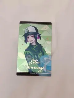 リリア 箔押し ユニオン メタルクリアカード