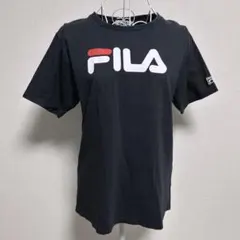 FILA フィラ メンズ ロゴT 半袖Tシャツ ネイビー L