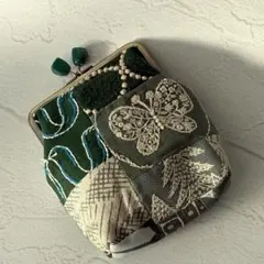 A90 ミナペルホネン がま口ポーチ