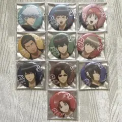 銀魂 花やしき 缶バッジ コンプセット