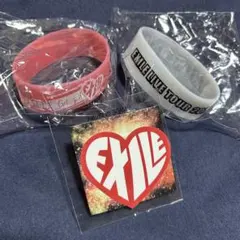 EXILE THE REASON カプセル ステッカー クリアシリコンブレス