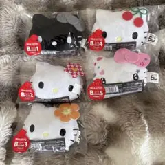サンリオ　ハローキティ50周年　フェイスチャーム 5種
