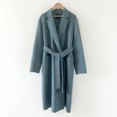 美品✨セオリーNEW DIVIDE LUXE カシミアダブルフェイスロングコート