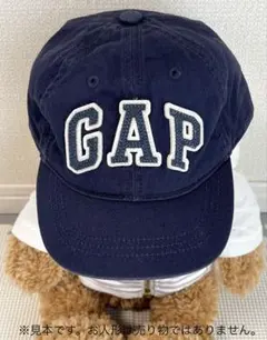 GAP キャップ ネイビー ロゴ刺繍 50cm ベビー キッズのサムネイル