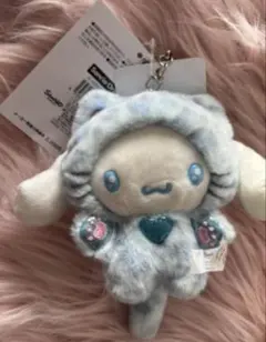 サンリオ ギャルネコデザインシリーズ　シナモロール　シナモン　ぬいぐるみ