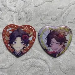 三枝明那★prism heart june bride★ランダムハート型缶バッジ