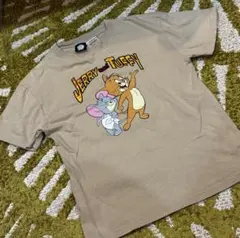 トムとジェリー　OUTDOOR Tシャツ Sサイズ ベージュ（160cm相当）のサムネイル