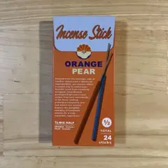 【新品未開封】オレンジ・洋ナシ お香 24本入り⭐︎タイ