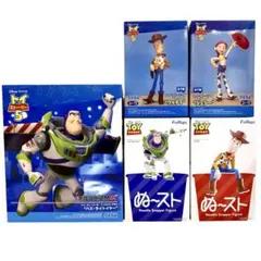 トイストーリー5 最新 プライズフィギュア 5点セット バズ ウッディ