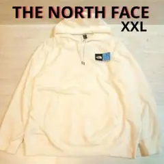 THE NORTH FACE ノースフェイス プルオーバーパーカー 白 XXLのサムネイル